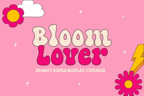Bloom Lover: A Bold Display Font for Modern Marketing Visuals