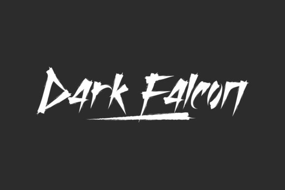 Dark Falcon: A Bold Display Font for Modern Web and Brand Design