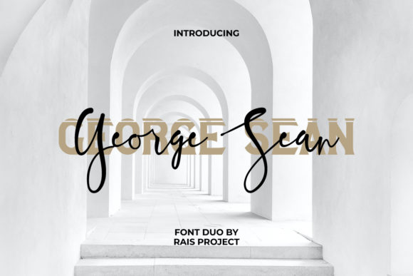 George Sean: A Chic Display Font for Modern Editorial Design