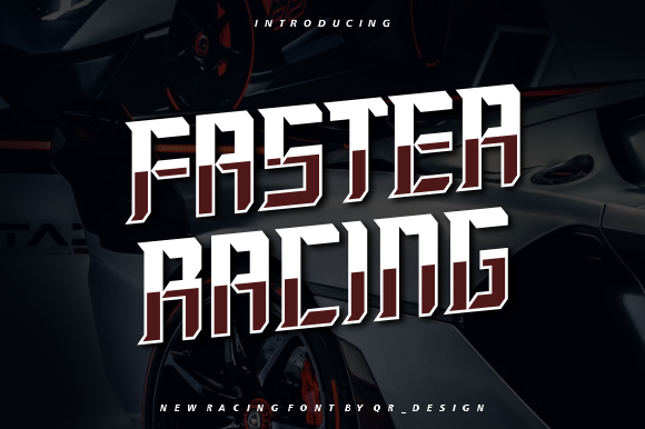 h1>How Faster Racing Font Brought Energy to a Branding Project