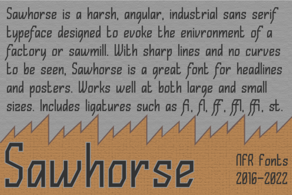 How the Sawhorse Font Can Elevate Your Small Business Branding
