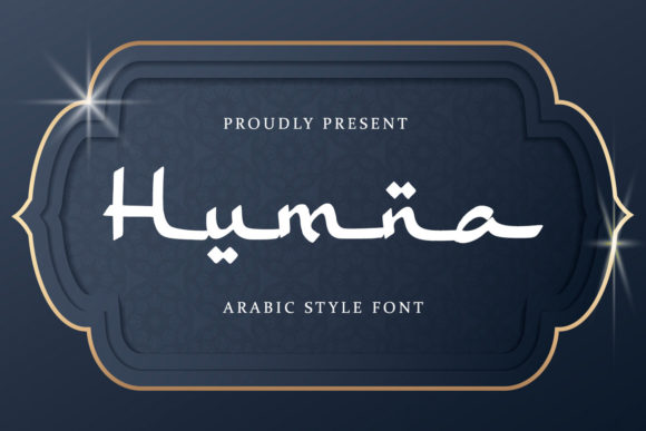 Humna: A Fresh Arabic-Styled Font for Modern Brand Campaigns