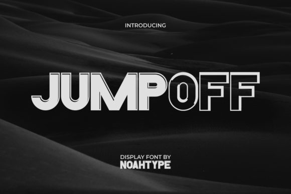 Jumpoff Font: A Web Designer’s Take on Bold Display Typography