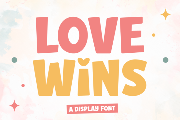 Love Wins: A Display Font That Elevates Small Business Branding
