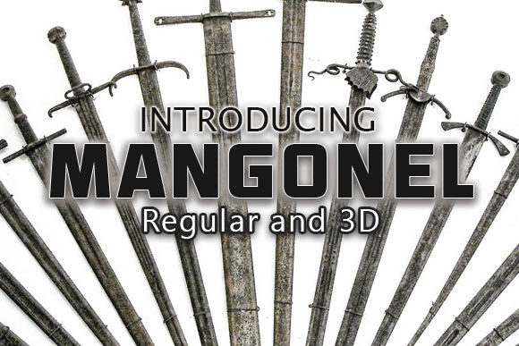 Mangonel: A Bold Display Font for Modern Editorial Design