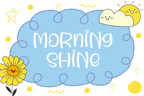 Morning Shine: A Playful Display Font for Modern Web Design Projects