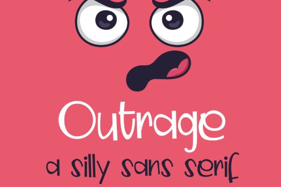Outrage: A Playful Display Font That Elevates Your Brand