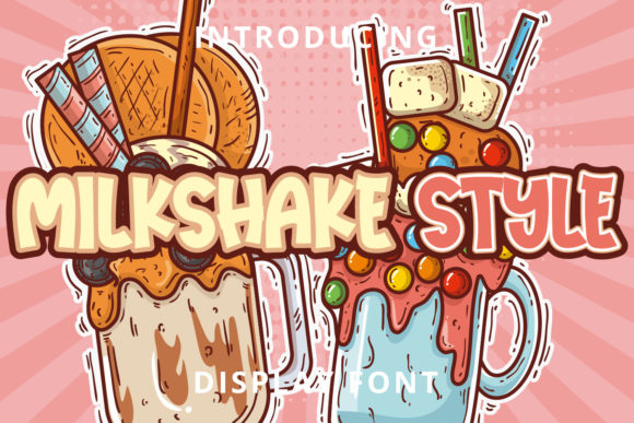 Revitalize Your Editorial Design with the Milkshake Style Font