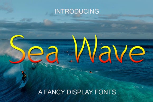 Sea Wave Font: Elevating Brand Identity with a Touch of Ocean-Inspired Elegance