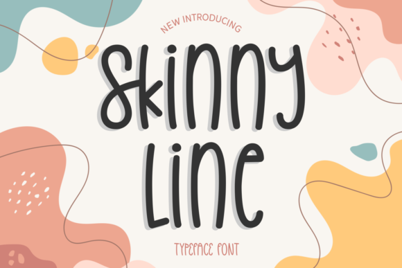 Skinny Line: A Delicate Display Font for Editorial Elegance