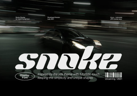 Snoke: A Modern Display Font for Bold Digital Design