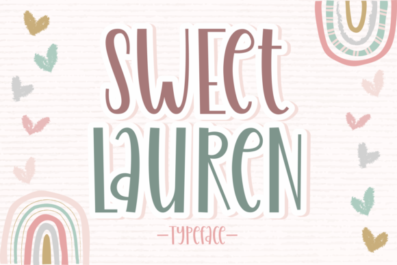 Sweet Lauren: A Playful Display Font That Elevates Small Business Branding