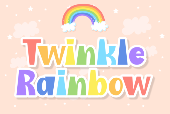 Twinkle Rainbow: A Display Font That Adds Charm to Small Business Branding
